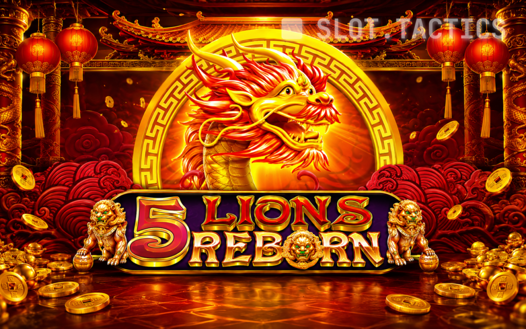 5 Lions Reborn slot card hero
