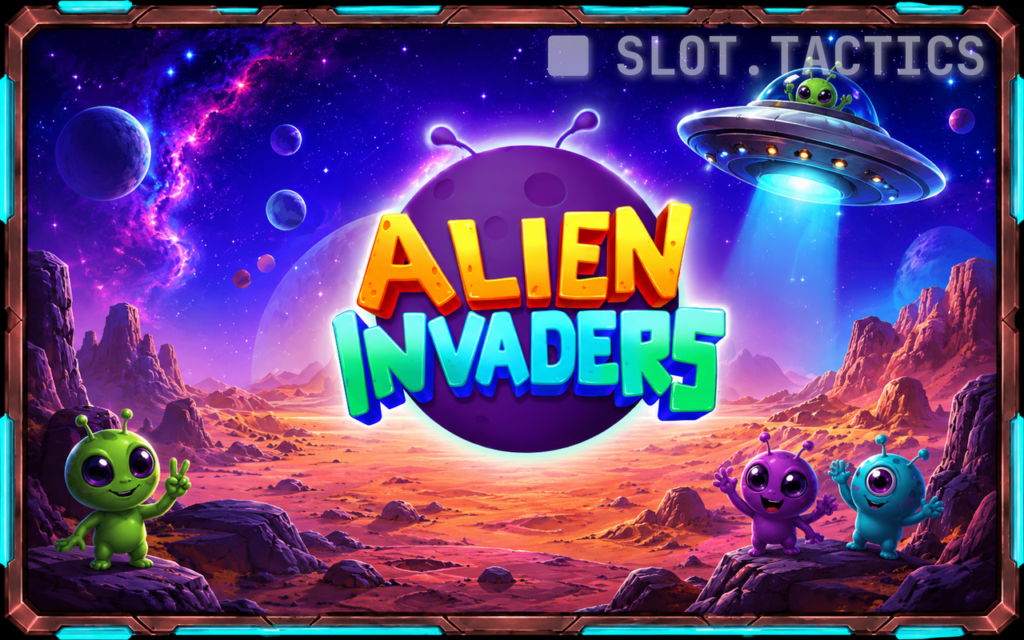 Alien Invaders slot card hero