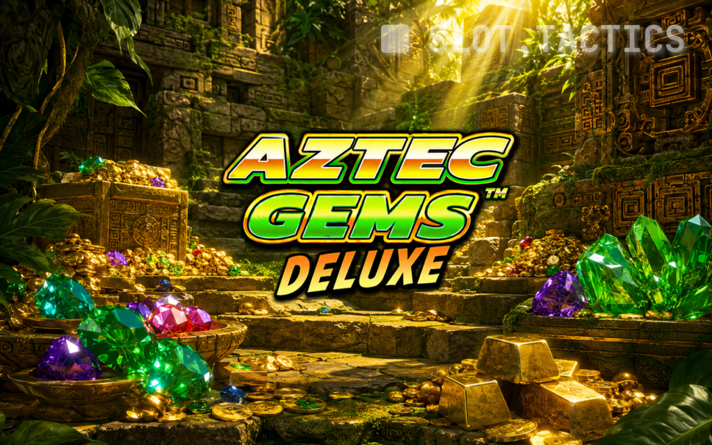 Aztec Gems Deluxe slot card hero