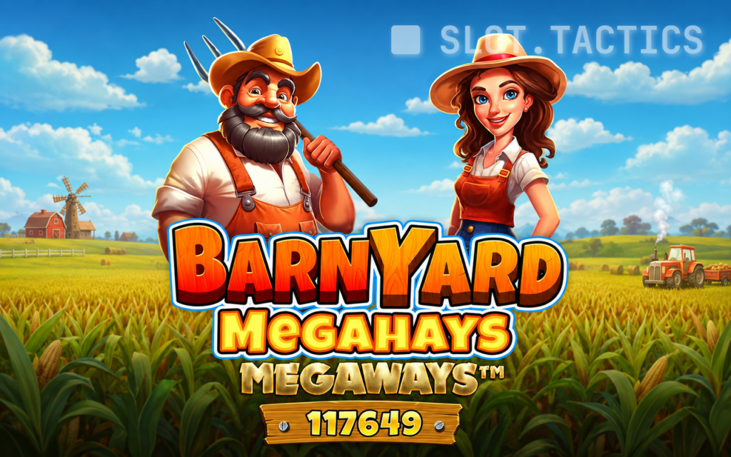 Barnyard Megahays Megaways slot card hero