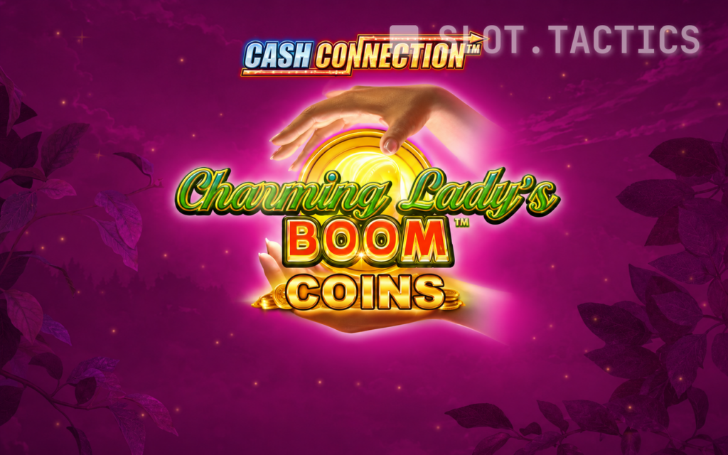 Cash Connection - Charming Lady's Boom Coins slot card hero