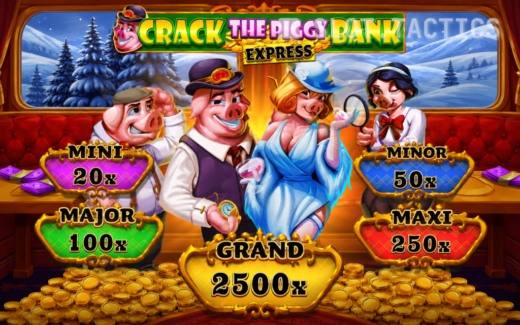 Crack The Piggy Bank Express slot card hero