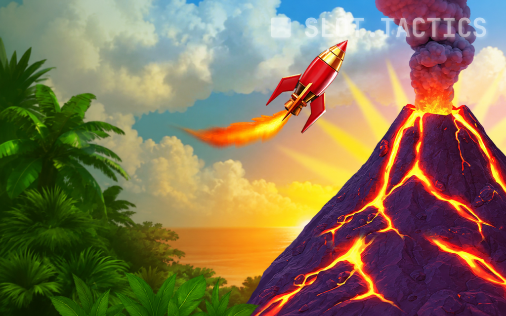 Hot Rocket 5x 3x 2x slot card hero