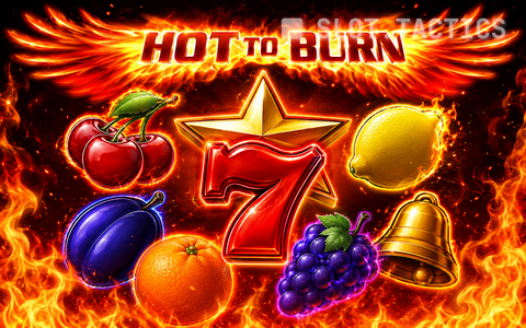 Hot To Burn Jackpot Play slot card