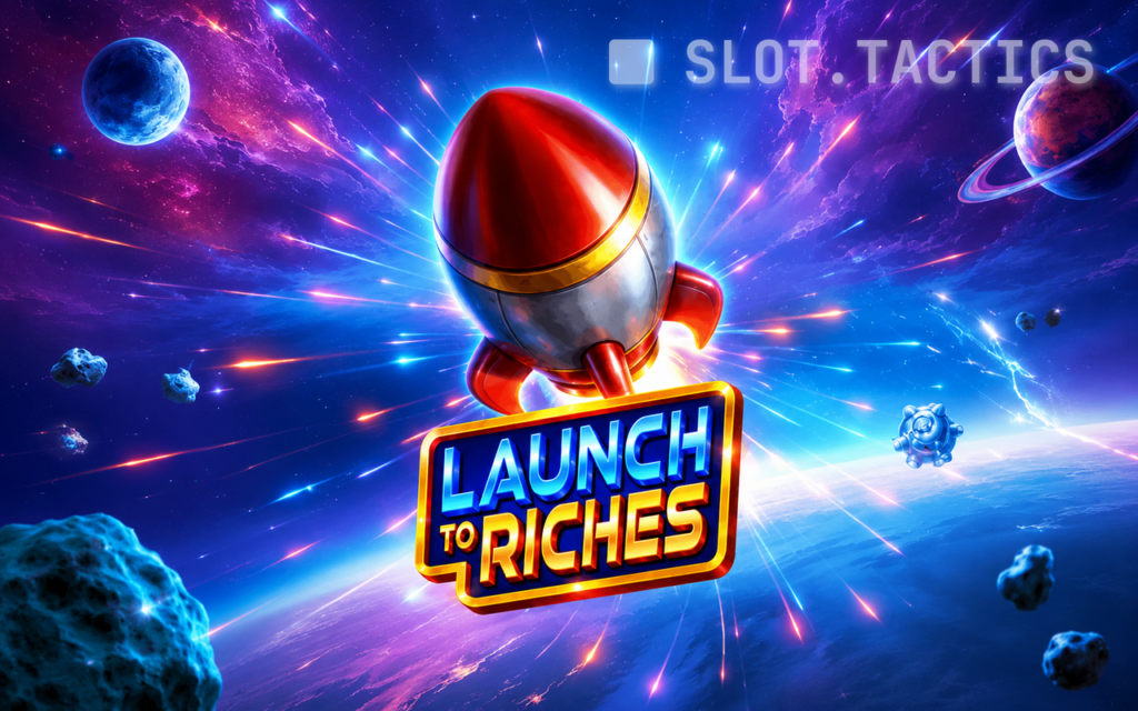 Launch to Riches slot card