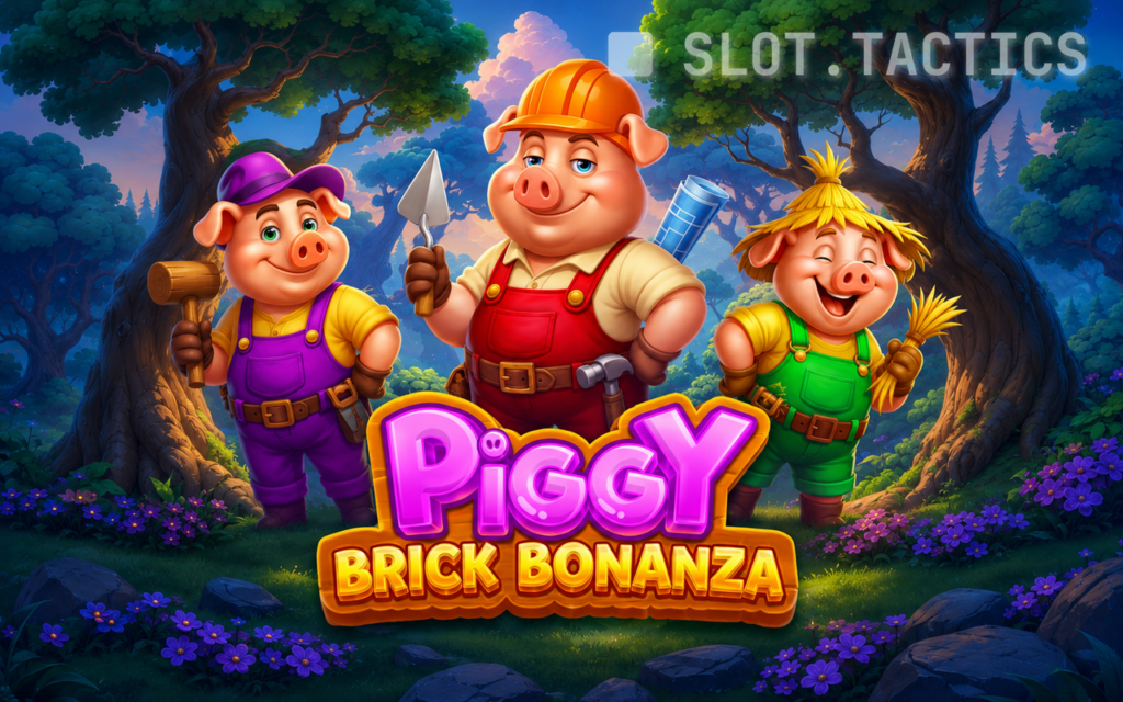 Piggy Brick Bonanza pokie by Ela Games — hero card