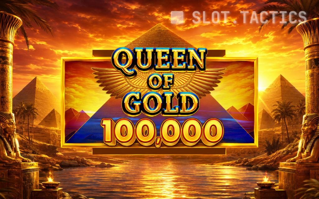 Queen of Gold 100,000 scratchcard by Pragmatic Play
