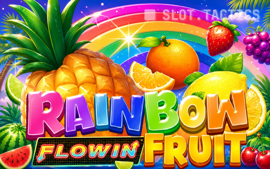 Rainbow Fruit Flowin slot card hero
