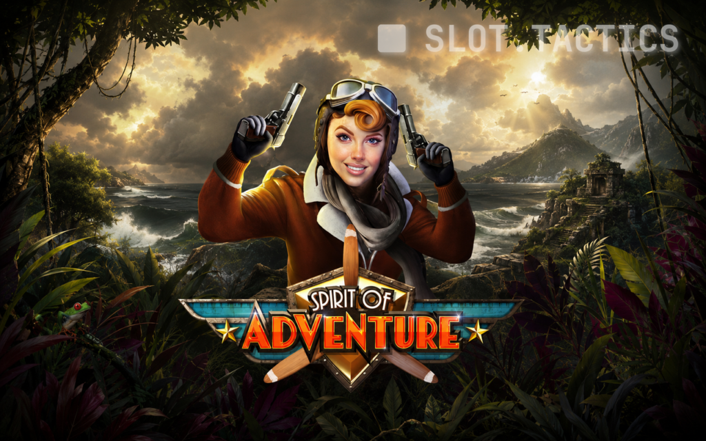 Spirit of Adventure slot key art card by SlotTactics