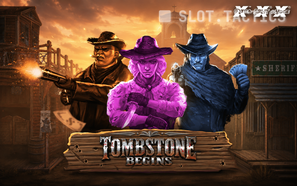 Tombstone Begins slot card hero