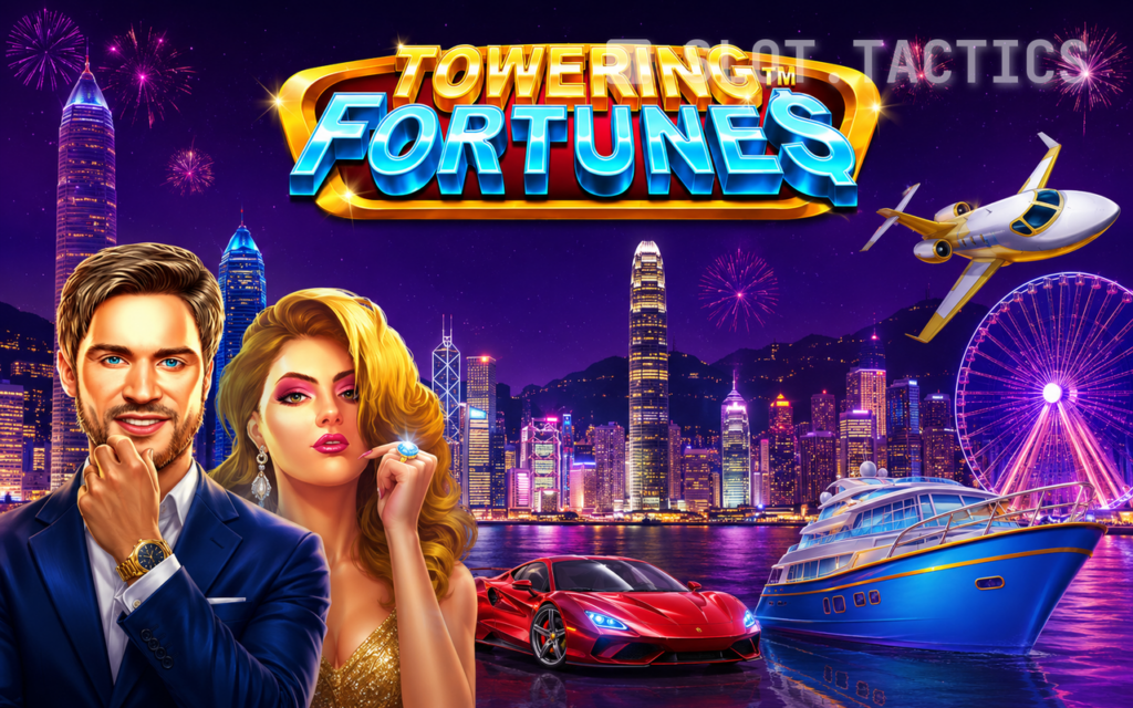 Towering Fortunes slot card hero