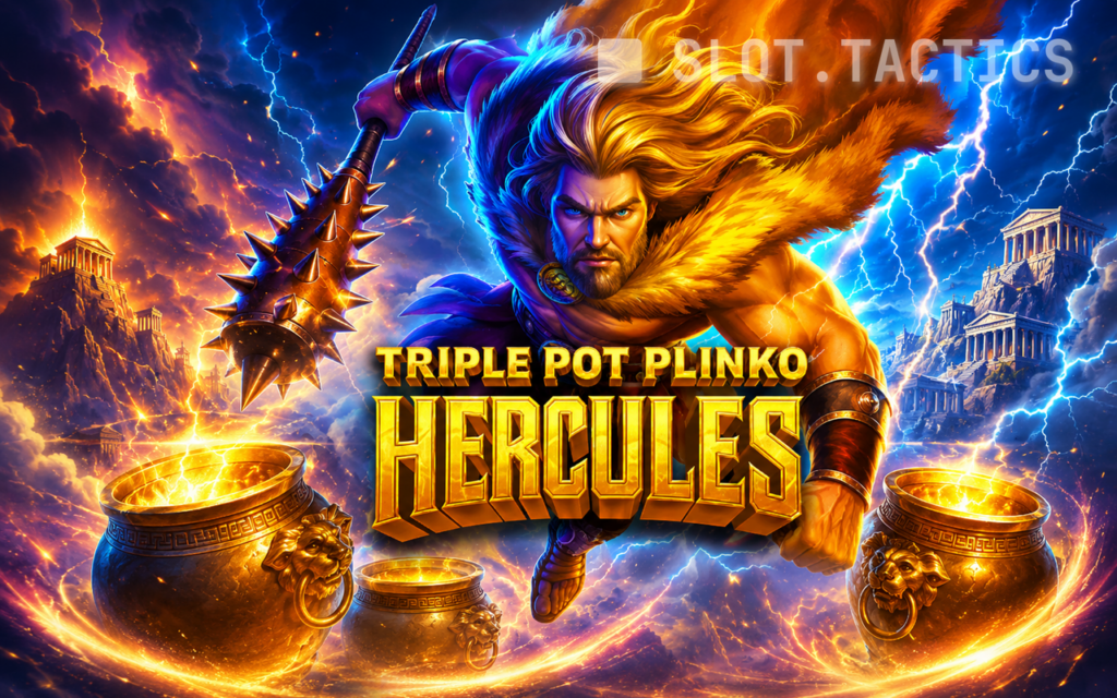 Triple Pot Plinko Hercules by Pragmatic Play hero card