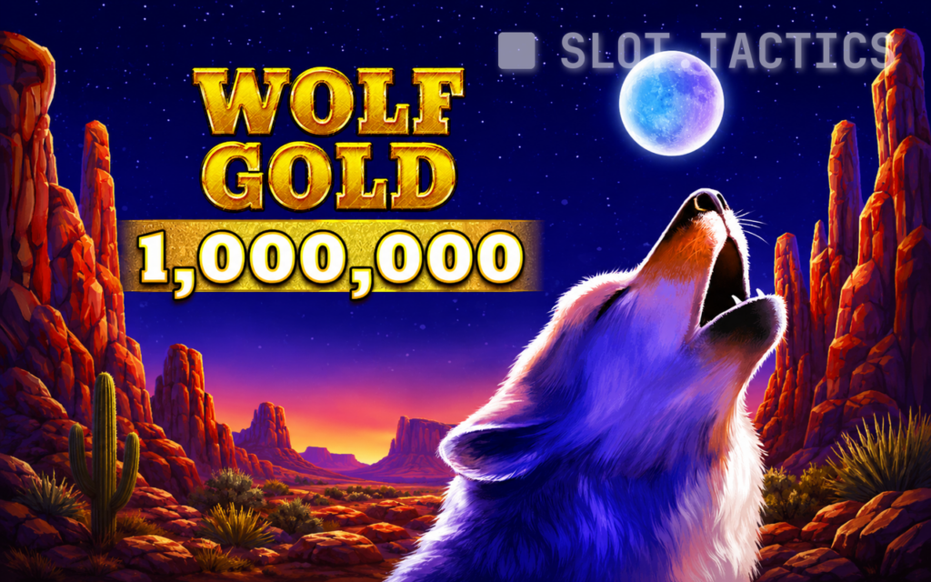 Wolf Gold 1,000,000 scratchcard hero card